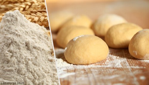 Pane fatto in casa e farina