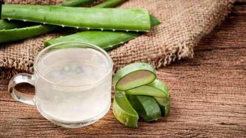 Aloe vera in gel