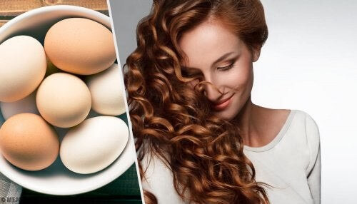 Idratare i capelli secchi con impacchi all'uovo