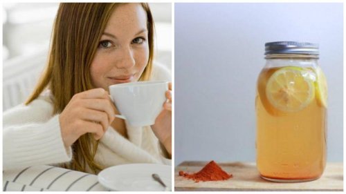 Acqua e limone con curcuma, benessere per il corpo
