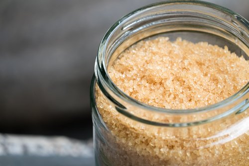 Esfoliante a base di zucchero e olio