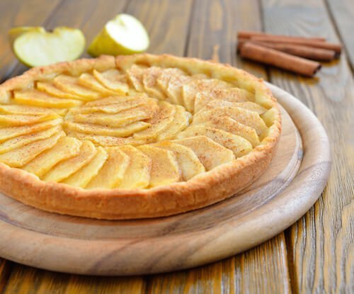 Torta di mele e cannella