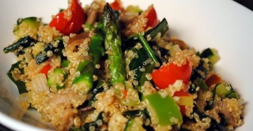 Quinoa con verdure