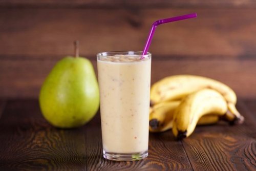 Frullato con latte di avena