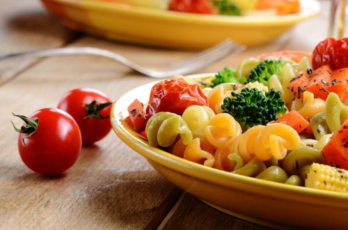 Dieta dell'indice glicemico: pasta con verdure.