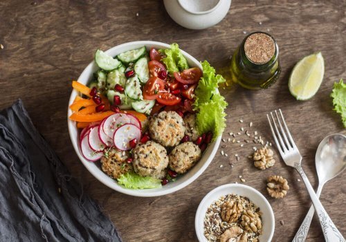 Polpette di quinoa e ceci