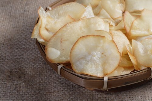 Chips di manioca