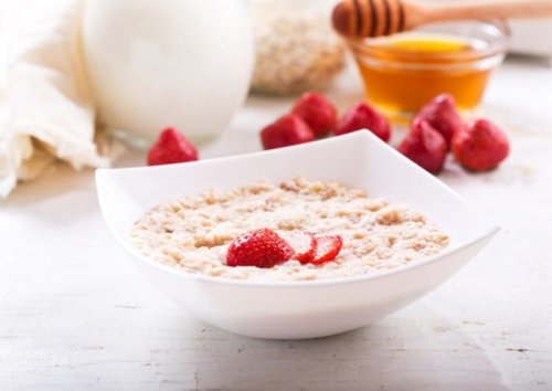 Avena e fragole