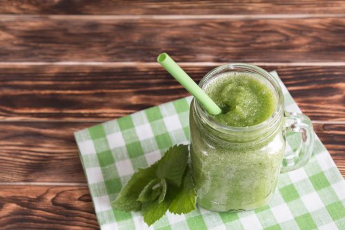 Frullato cetriolo e menta