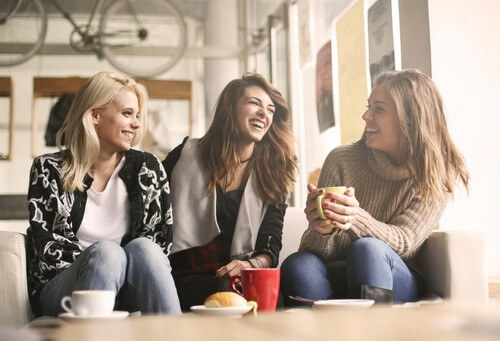 Gruppo di amiche.