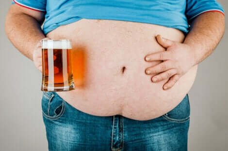 Pancia da birra.