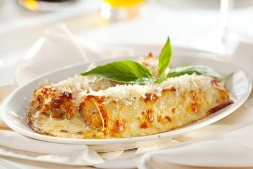 Cannelloni prosciutto e formaggio