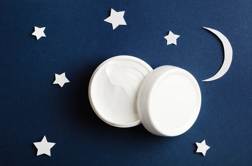 Crema idratante per la notte.