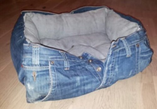 Cuccia di jeans