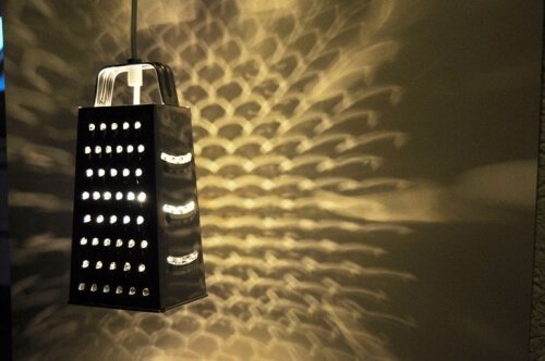 Lampada a grattugia