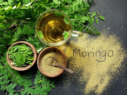 Foglie di Moringa oleifera per trattare i sintomi della fibromialgia