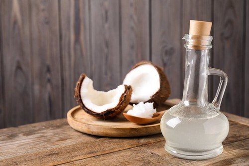 Olio di cocco fresco.