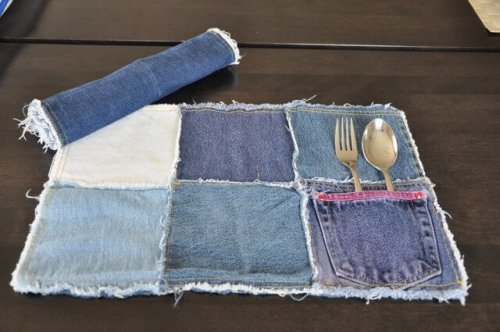 Tovagliette di jeans