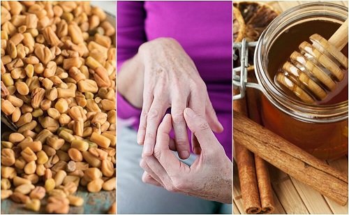 Ingredienti per infusi che curano la rigidità delle mani