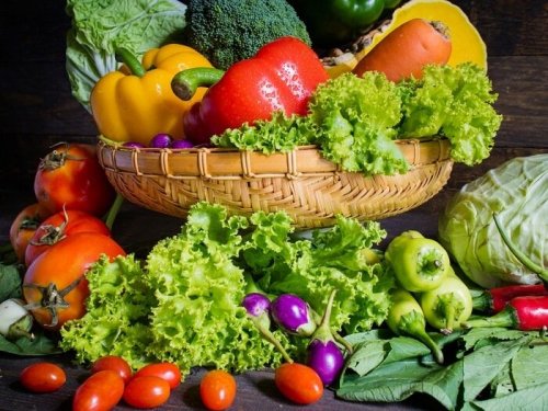 Verdure e ortaggi colorati