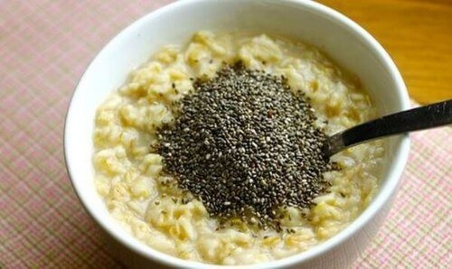 Avena con semi di chia