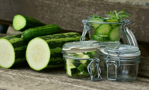 Cetrioli in vaso