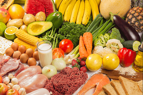 Frutta verdure e proteine