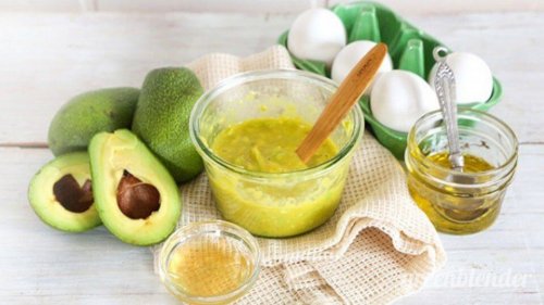 Maschera all'avocado