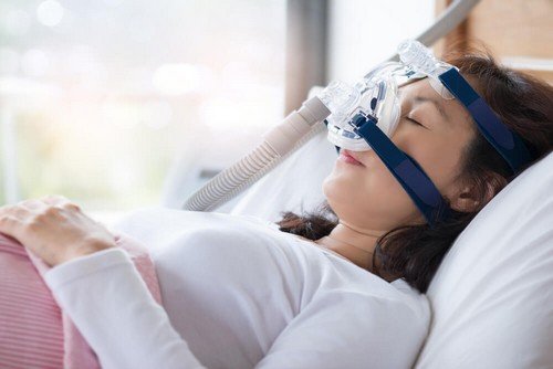 Maschera per l'apnea notturna