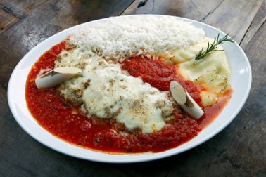 Filetto di vitello alla parmigiana