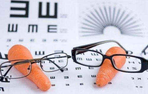 Carote per migliorare la vista