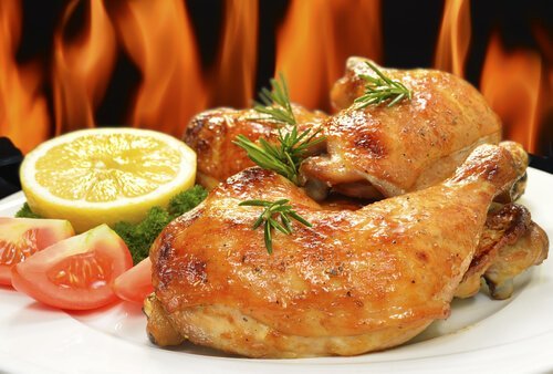 Cosci di pollo al forno