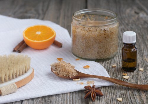 Esfoliante con limone e zucchero