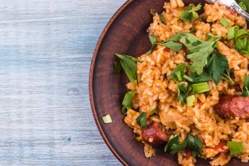 Risotto con funghi