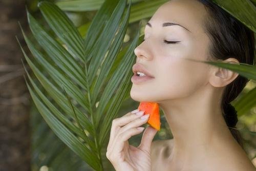 Trattamento alla papaya