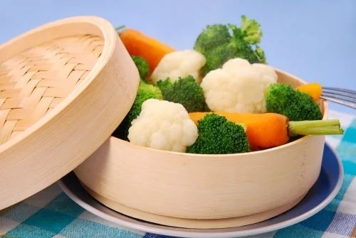Verdure cotte al vapore