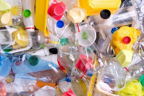 Bottiglie di plastica