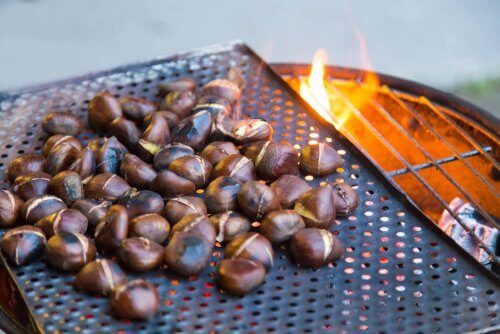 Castagne arrostite