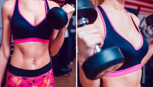 Routine di esercizi per tonificare il seno