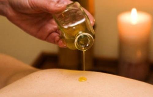 Olio per massaggi