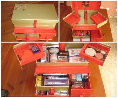 Organizer per truccarsi