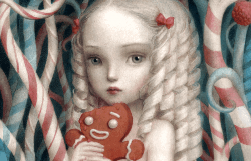 Bambina col suo giocattolo