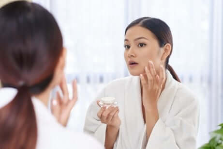 Crema per il viso.