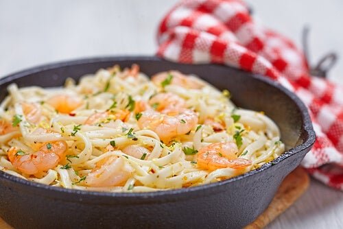 Come preparare la pasta gamberi e limone