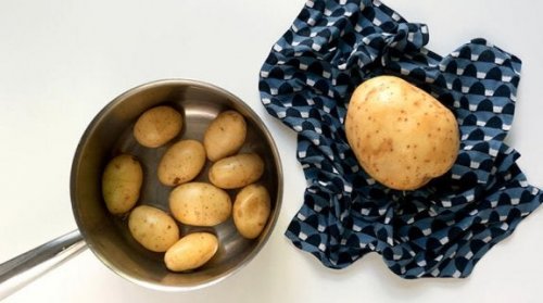 Detersivo fa-da-te con le bucce delle patate
