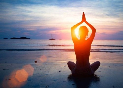 Yoga al tramonto