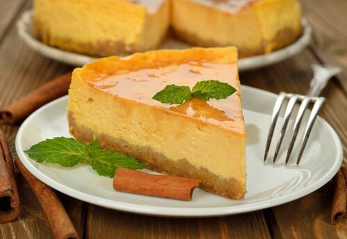 Fetta di cheesecake