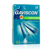 Gaviscon per calmare il reflusso gastroesofageo