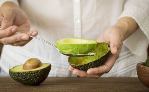 Polpa di avocado.