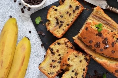 Ciambellone alle banane: tante fibre e pochi zuccheri